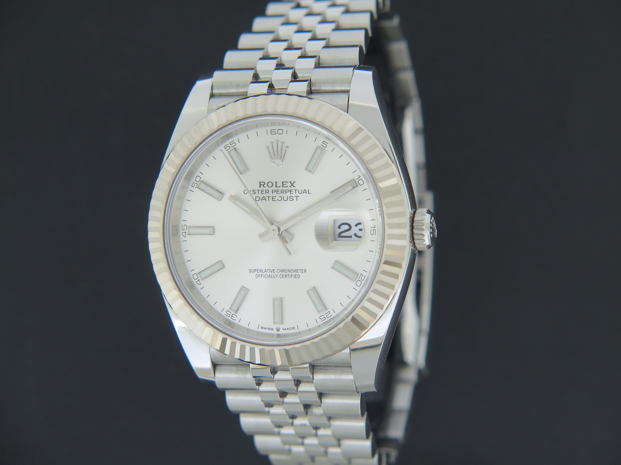 Rolex Datejust 41 Silver Dial 126334