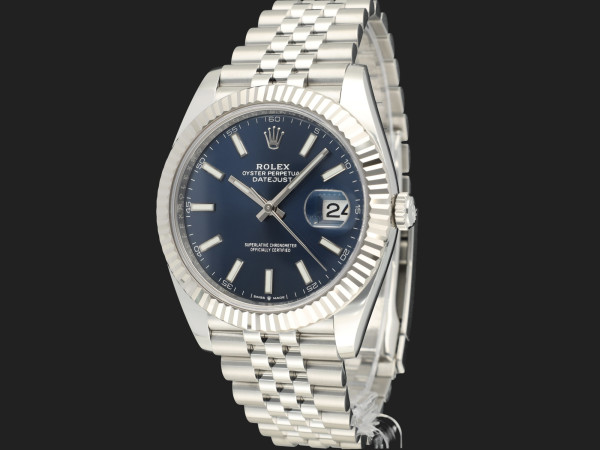 Rolex - Datejust 41 Blue Dial 126334 99% NEW
