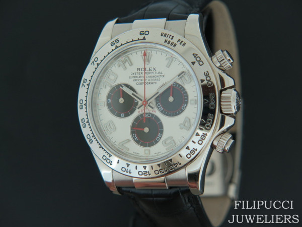 Rolex - Daytona White gold Panda Racing Dial 116519 