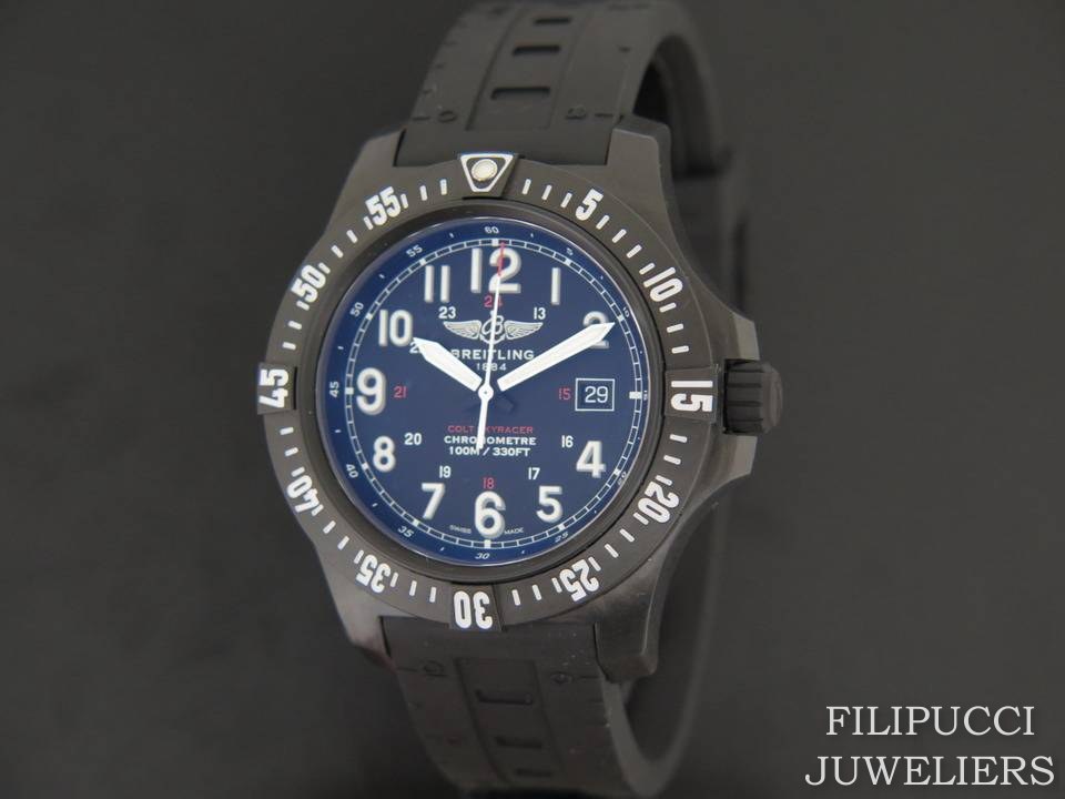 Breitling Colt Skyracer 45 X74320 Black Dial Watches Filipucci Juweliers