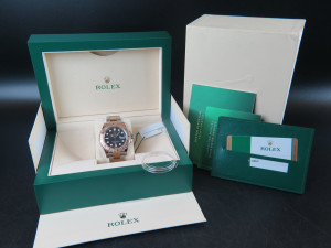 Rolex Yacht-Master Everose/Steel Black Dial 116621