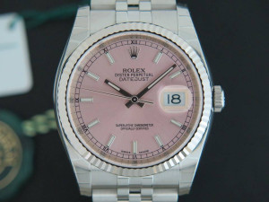 Rolex Datejust Pink Dial 116234 NEW 