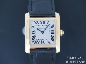 Cartier Tank Francaise MM Yellow Gold