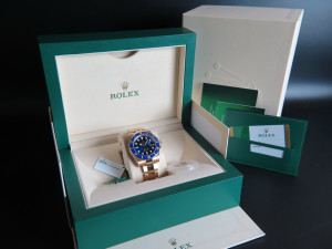 Rolex Submariner Date Yellow Gold NEW 116618LB 