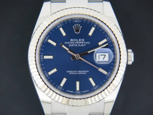 Rolex Datejust 41 Blue Dial 126334 NEW