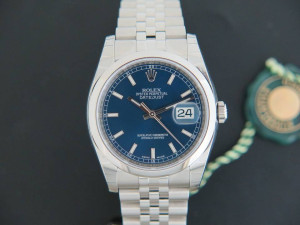 Rolex Datejust NEW 116200 Blue Dial 