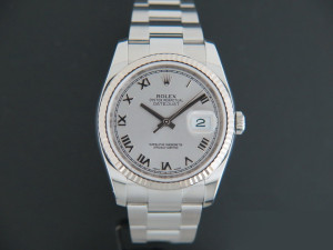 Rolex Datejust 116234  Rhodium Dial 