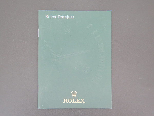 Rolex - Datejust Booklet