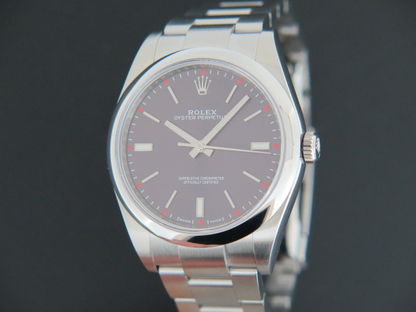Rolex - Oyster Perpetual 39 Red Grape NEW 114300