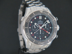 Omega Seamaster Diver 300M Co-Axial GMT Chronograph 212.30.44.52.01.001