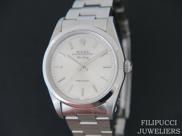 Rolex - Air-King Silver Dial 14000  