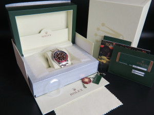 Rolex GMT-Master II 16710 Pepsi ''STICK DIAL'' Full Set