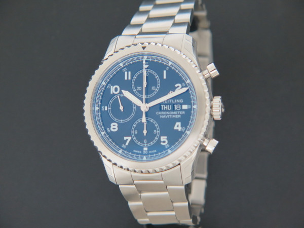 Breitling - Navitimer 8 Chronograph 43 Black Dial A13314 NEW