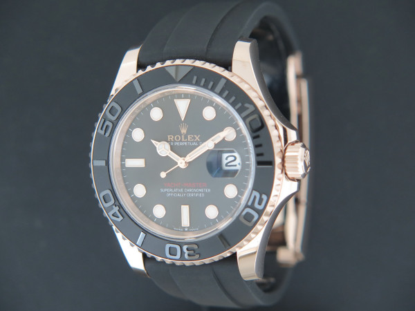Rolex - Yacht-Master Everose Oysterflex 126655