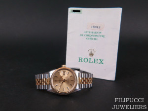 Rolex Datejust 16013 Champagne Dial 