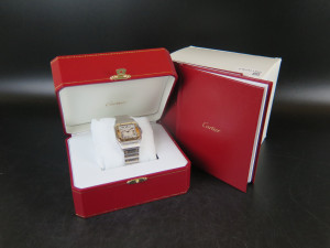 Cartier Santos Galbee XL Gold/Steel W20099C4 2823