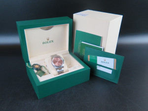 Rolex Oyster Perpetual 34 Pink Arab Dial 114200