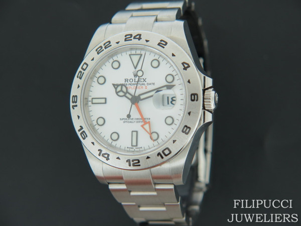 Rolex - Explorer II White Dial 216570 NEW