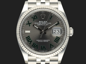 Rolex Datejust Slate Roman Dial 126234 