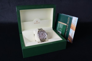 Rolex Yacht-Master Platinum Dial V-serial Rehaut 16622