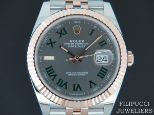 Rolex Datejust 41 Everosegold/Steel Slate Dial 126331 NEW 2020