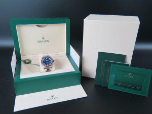 Rolex GMT-Master II BLRO White Gold Blue Dial 126719BLRO NEW