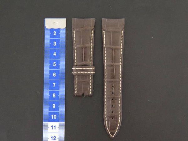 Breguet - Crocodile Leather Strap  22mm NEW