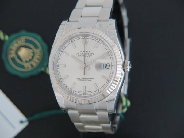 Rolex - Datejust Silver Dial 116234 NEW   