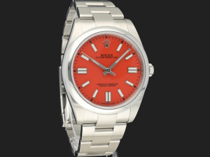 Rolex Oyster Perpetual 41 Coral Dial 124300