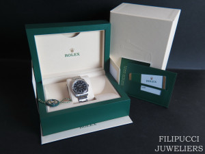 Rolex Oyster Perpetual Black Dial 114200 NEW