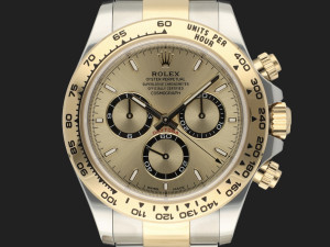 Rolex Daytona Gold/Steel Champagne Dial 126503 NEW