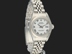 Rolex Lady-Datejust 26 White Roman Dial 79174  