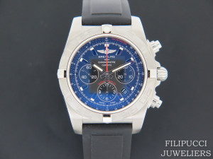 Breitling Chronomat 44 Black Dial NEW AB011010 ''FLYING FISH''