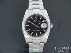 Rolex Datejust Black Dial 116200