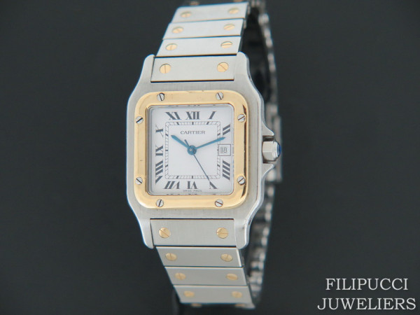 Cartier - Santos Galbee Automatic Gold/Steel 
