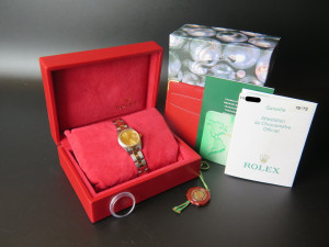 Rolex Datejust Lady Gold/Steel Champagne 79173