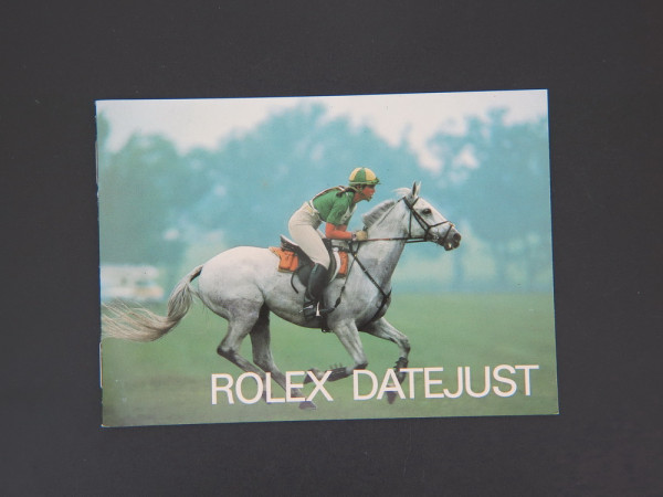 Rolex - Datejust Booklet English