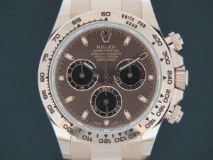 Rolex Daytona Everose Chocolate Dial 116505  NEW