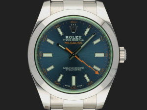 Rolex Milgauss GV Z-Blue 116400GV 99% NEW