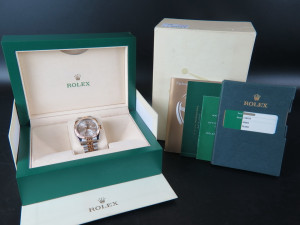 Rolex Datejust Gold/Steel Silver Dial 116233 