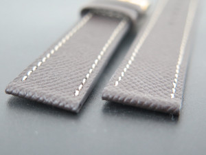 LIC Chocolate Brown Epsom Strap 20MM