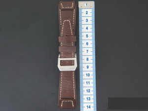 IWC Buffalo Leather Strap 19 mm with folding clasp Onderdelen Filipucci Juweliers Maastricht