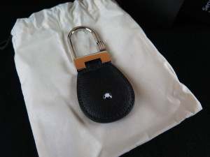 Montblanc Leather Keychain NEW