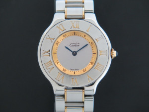 Cartier Must 21 Gold/Steel