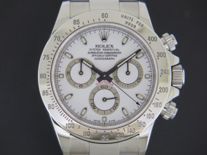 Rolex Daytona White Dial 116520 M-Serial