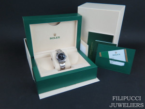 Rolex Datejust Black Roman Dial NEW 178240