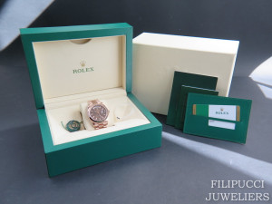 Rolex Day-Date Everose Choco Dial 228235 NEW 