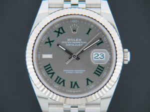 Rolex Datejust 41 Slate Roman Dial 126334