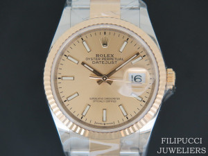 Rolex Datejust 126233 Gold/Steel Champagne Dial  NEW 2020 