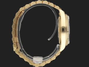 Rolex Day-Date 36 Yellow Gold White Porcelain Dial 18238